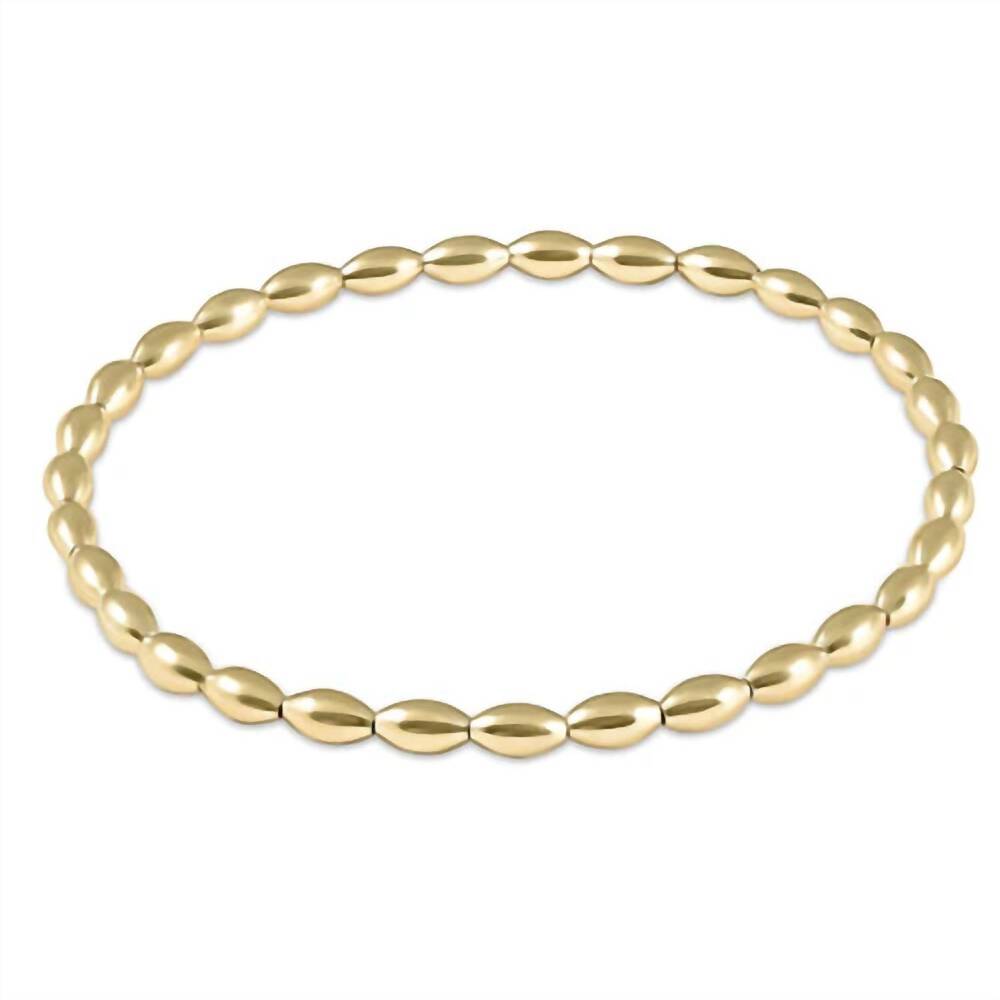 NEW ENEWTON women's harmony small bead bracelet in gold